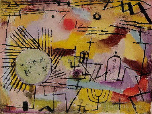 Paul Klee Types de peintures - Soleil levant