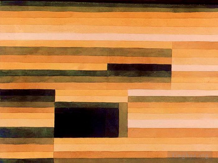 Paul Klee Types de peintures - Chambre rocheuse