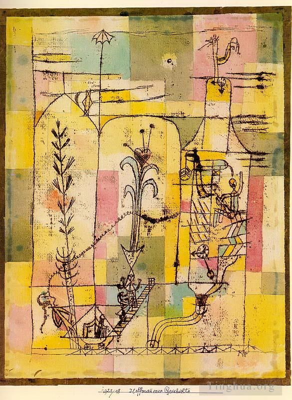 Paul Klee Types de peintures - Conte d'Hoffmann