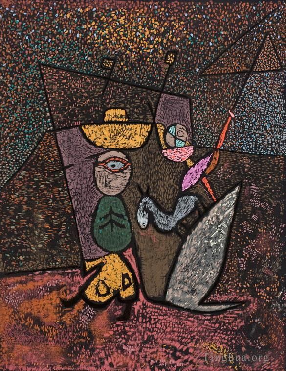 Paul Klee Types de peintures - Le cirque ambulant
