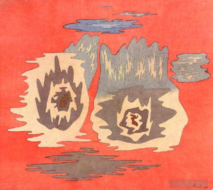 Paul Klee Types de peintures - La place des jumeaux