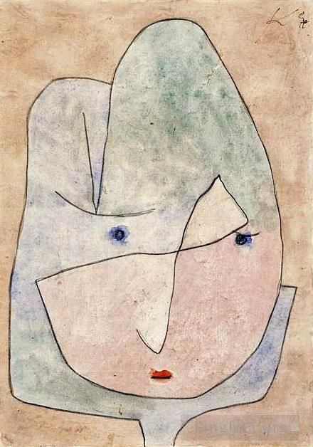 Paul Klee Types de peintures - Cette fleur souhaite se faner