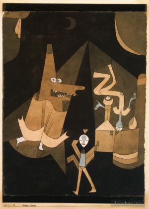Paul Klee œuvres - Scène de sorcière