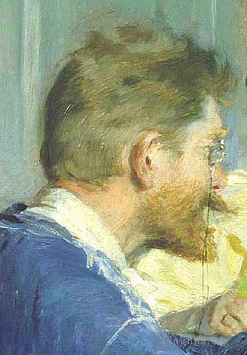 Peder Severin Kroyer Peinture à l'huile - Autorretrato del pintor 1893