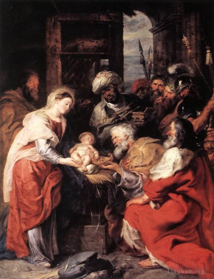 Pierre Paul Rubens Peinture à l'huile - Adoration des Mages 1626
