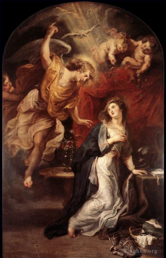 Pierre Paul Rubens Peinture à l'huile - Annonciation 1628