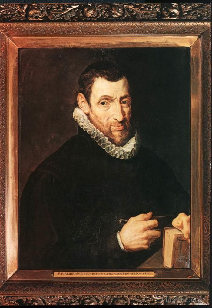Pierre Paul Rubens Peinture à l'huile - Christoffel Plantin