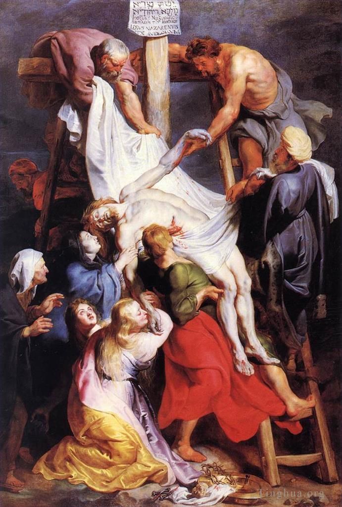 Pierre Paul Rubens Peinture à l'huile - Descente de Croix 1616