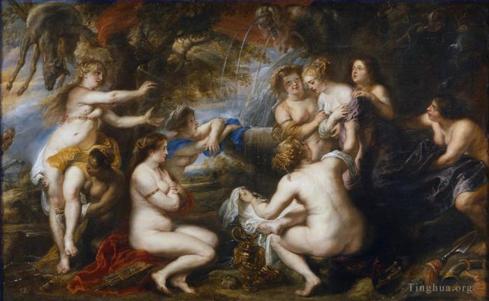 Pierre Paul Rubens Peinture à l'huile - Diane et Callisto