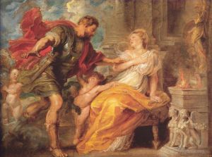 Pierre Paul Rubens œuvres - Mars et Rhéa Silvia