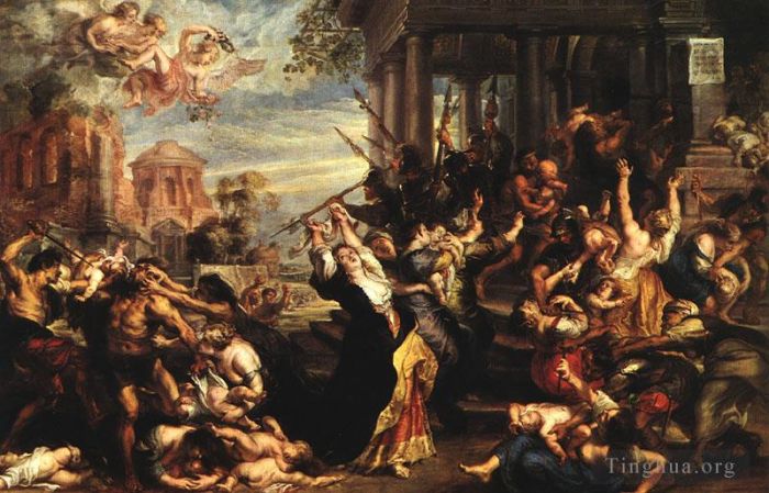Pierre Paul Rubens Peinture à l'huile - Massacre des Innocents