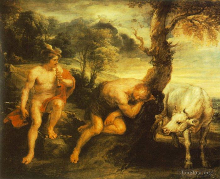 Pierre Paul Rubens Peinture à l'huile - Mercure et Argus