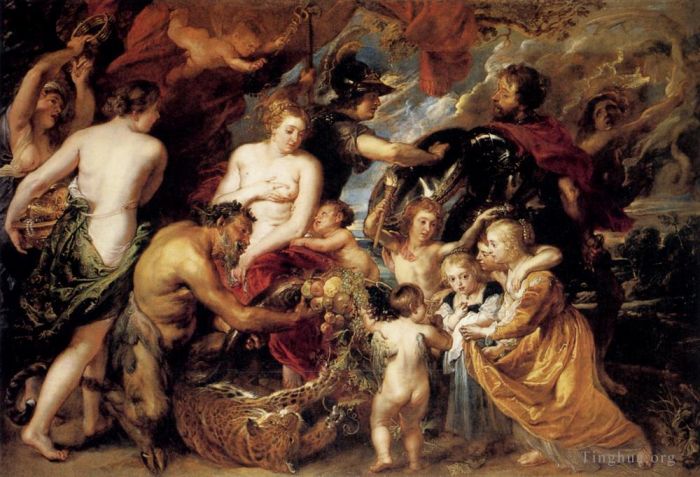 Pierre Paul Rubens Peinture à l'huile - Paix et guerre