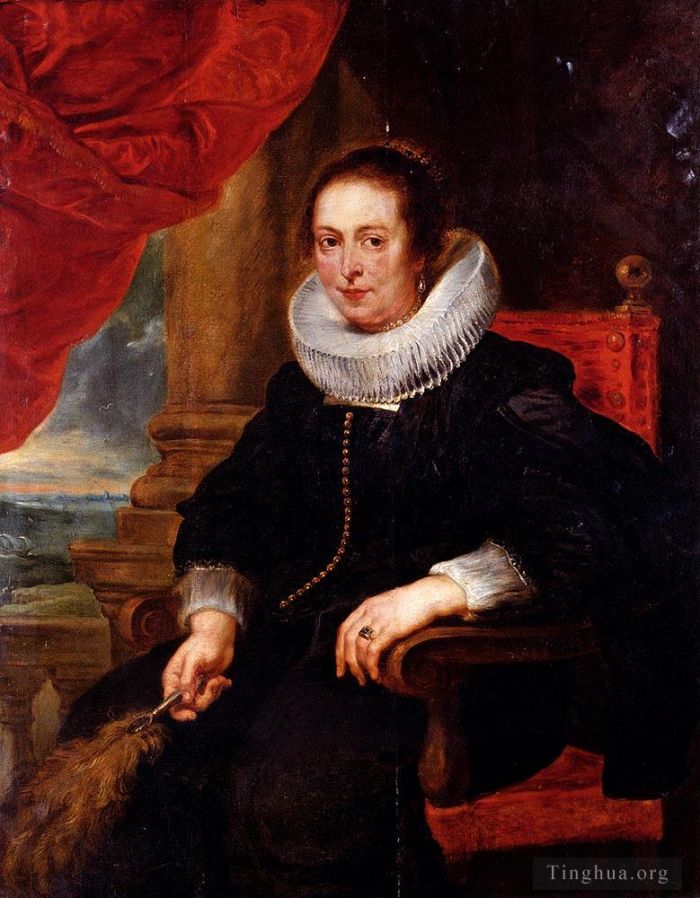 Pierre Paul Rubens Peinture à l'huile - Peter Paul Portrait d'une femme probablement son épouse