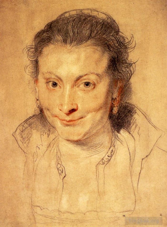 Pierre Paul Rubens Peinture à l'huile - Portrait d'Isabelle Brant