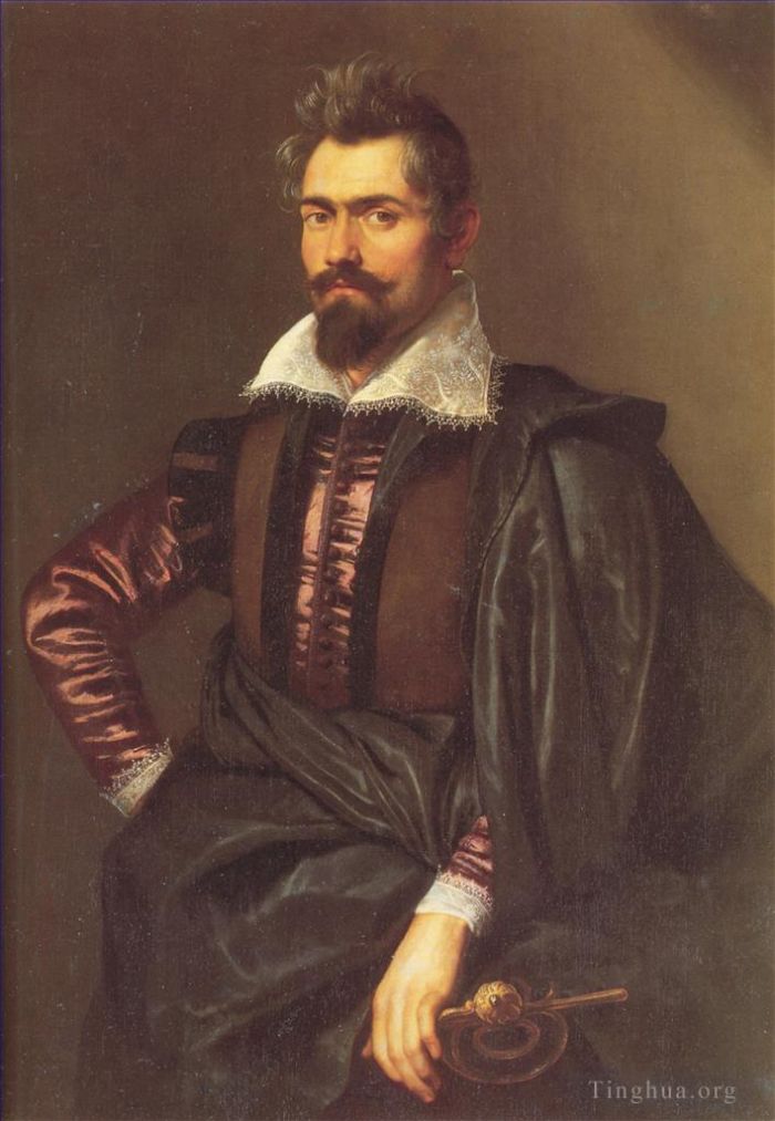 Pierre Paul Rubens Peinture à l'huile - Portrait de Gaspard Schoppius
