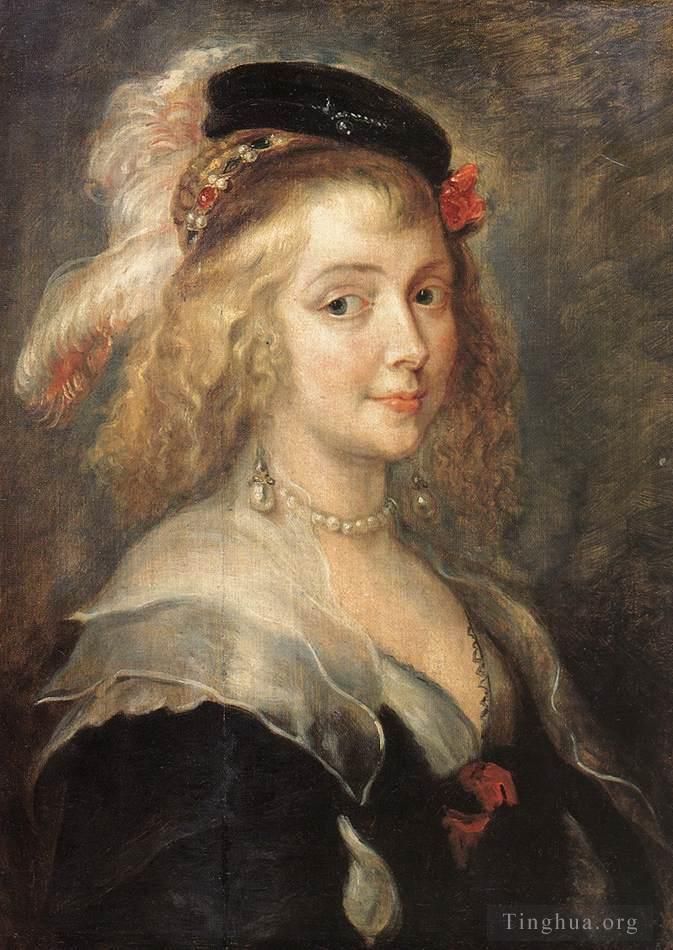 Pierre Paul Rubens Peinture à l'huile - Portrait d'Hélène Fourment