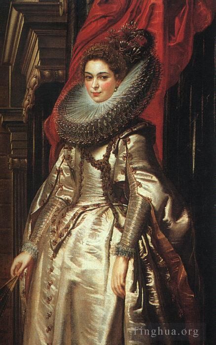 Pierre Paul Rubens Peinture à l'huile - Portrait de la marquise Brigida Spinola Doria