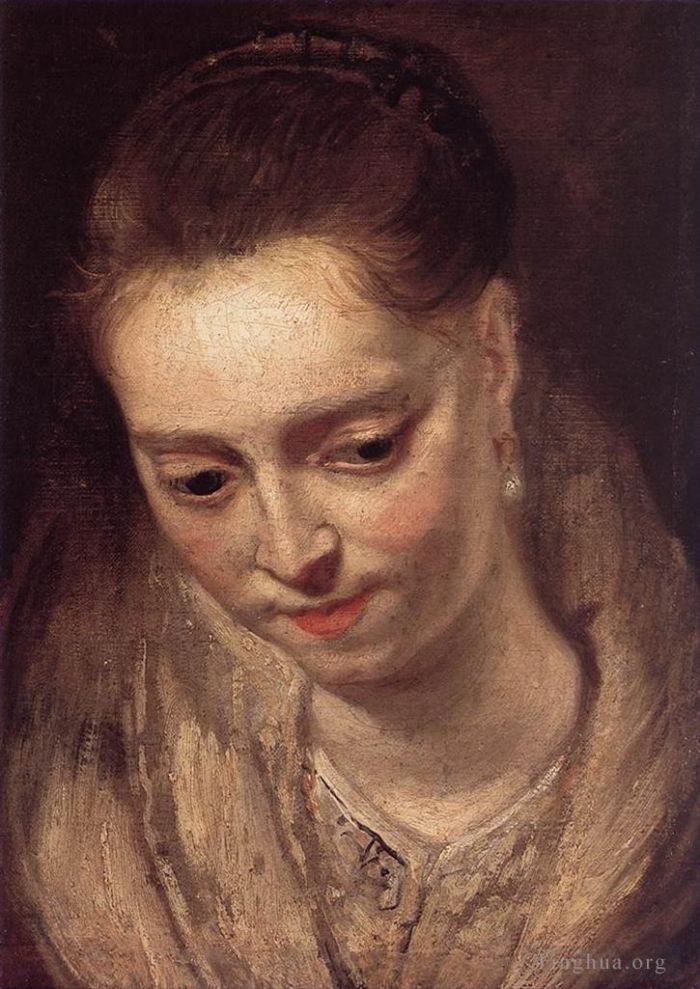 Pierre Paul Rubens Peinture à l'huile - Portrait d'une femme