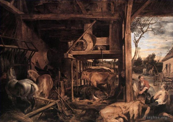 Pierre Paul Rubens Peinture à l'huile - Le retour du fils prodigue
