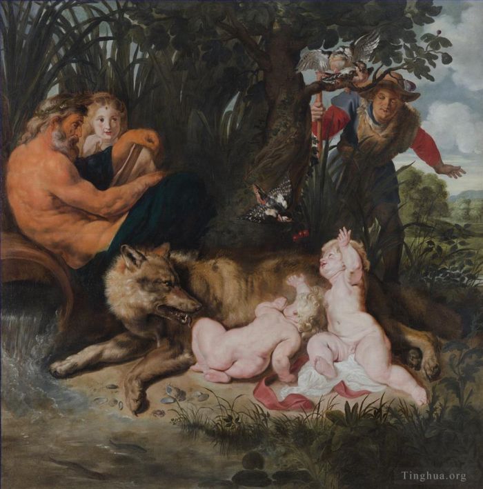 Pierre Paul Rubens Peinture à l'huile - Romulus et Rémus