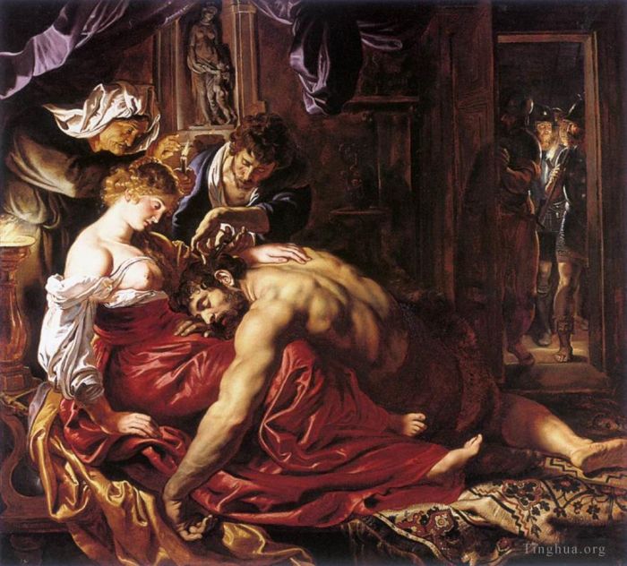 Pierre Paul Rubens Peinture à l'huile - Samson et Dalila
