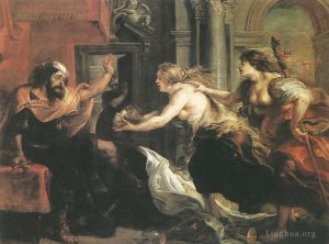 Pierre Paul Rubens œuvres - Térée confronté à la tête de son fils Itylus