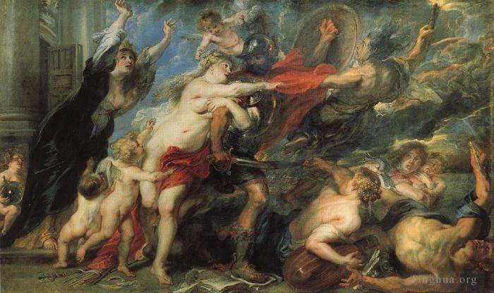 Pierre Paul Rubens Peinture à l'huile - Les conséquences de la guerre