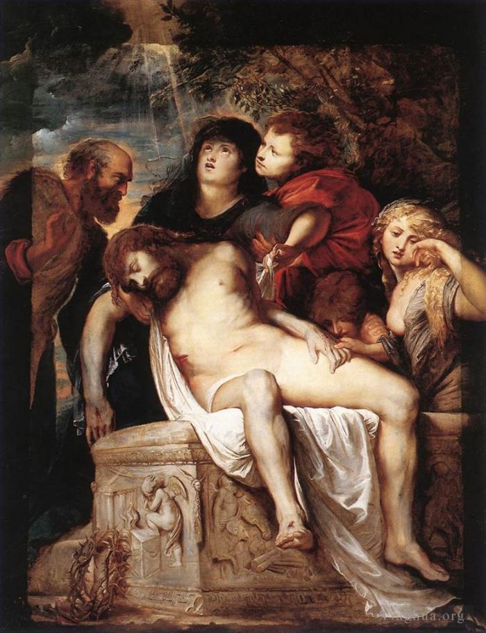 Pierre Paul Rubens Peinture à l'huile - La déposition