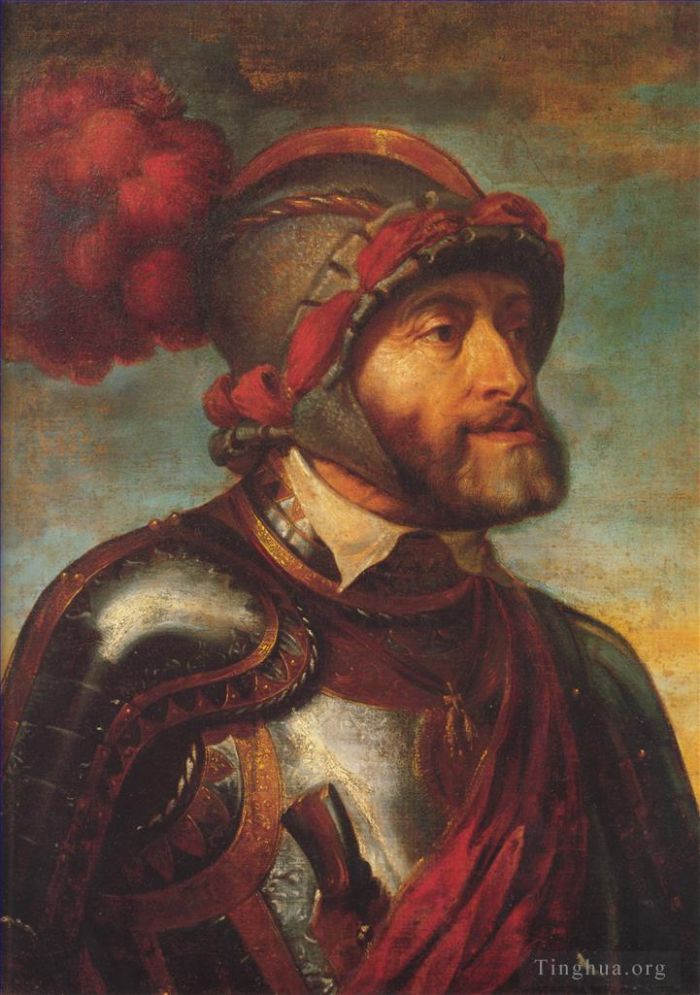 Pierre Paul Rubens Peinture à l'huile - L'empereur Charles Quint