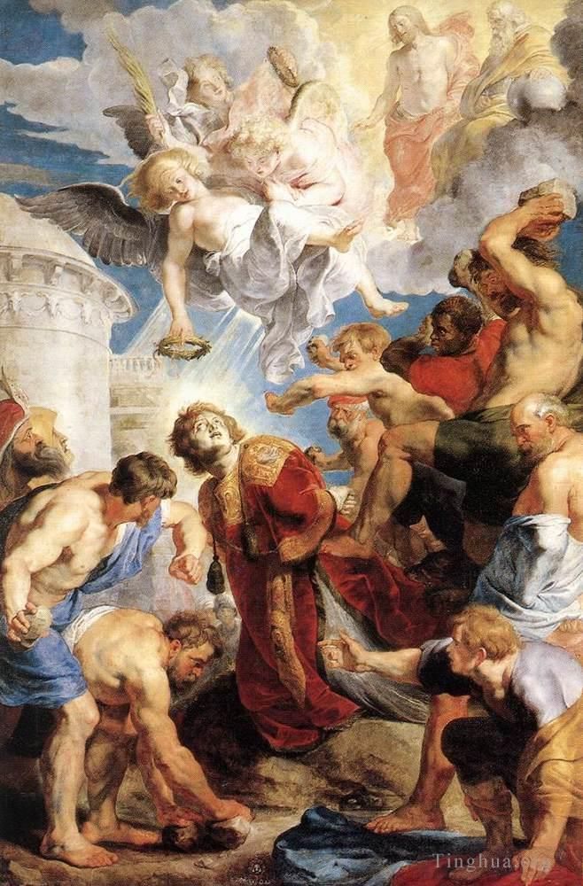 Pierre Paul Rubens Peinture à l'huile - Le martyre de saint Étienne