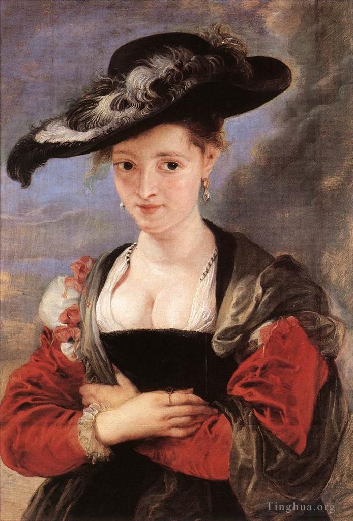 Pierre Paul Rubens Peinture à l'huile - Le Chapeau de Paille