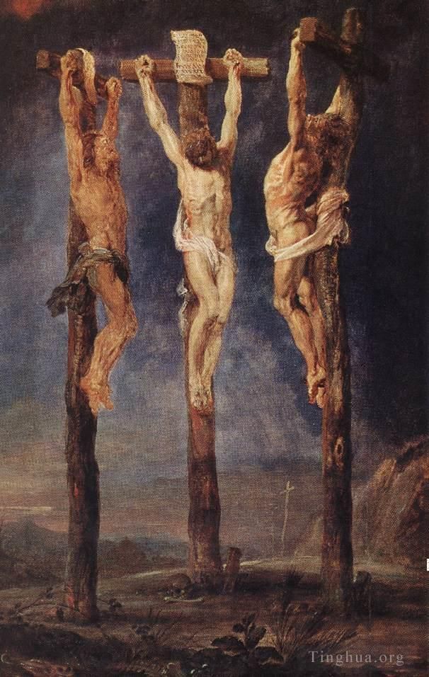 Pierre Paul Rubens Peinture à l'huile - Les trois croix
