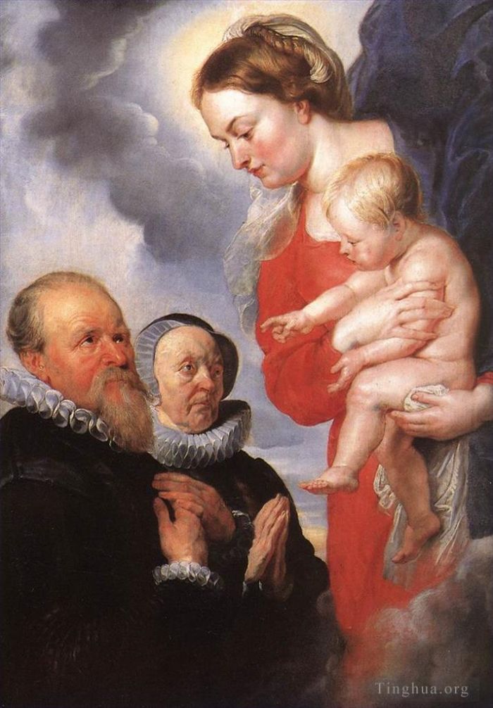Pierre Paul Rubens Peinture à l'huile - Vierge à l'Enfant