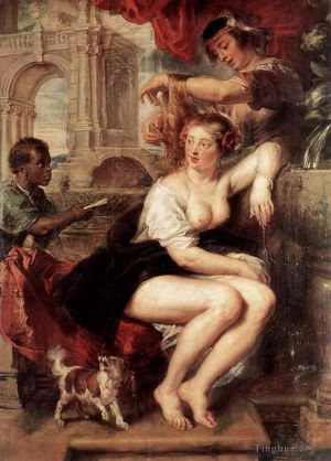 Pierre Paul Rubens œuvres - Bethsabée à la fontaine