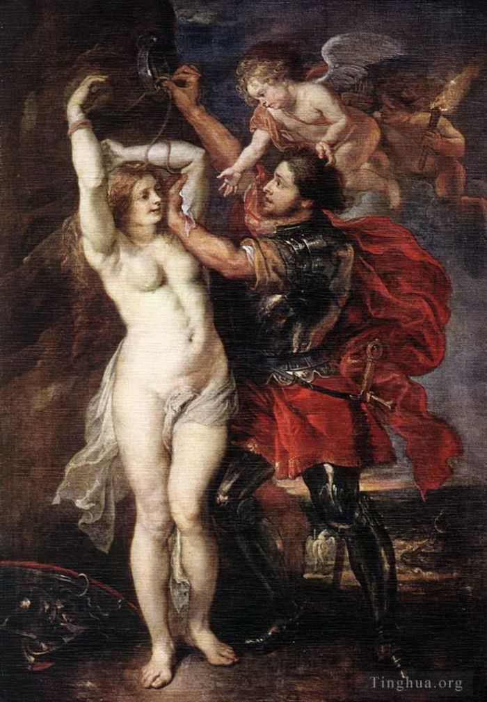 Pierre Paul Rubens Peinture à l'huile - Persée et Andromède 1640