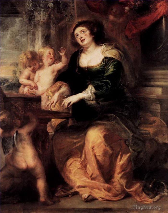 Pierre Paul Rubens Peinture à l'huile - Sainte Cécile 1640