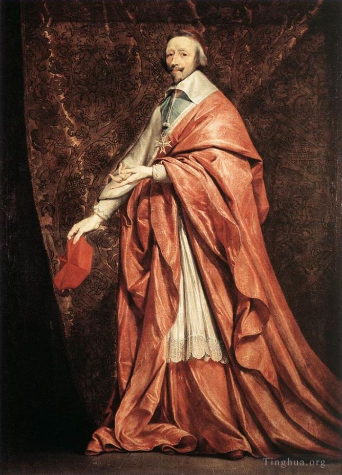 Philippe de Champaigne Peinture à l'huile - Cardinal de Richelieu II