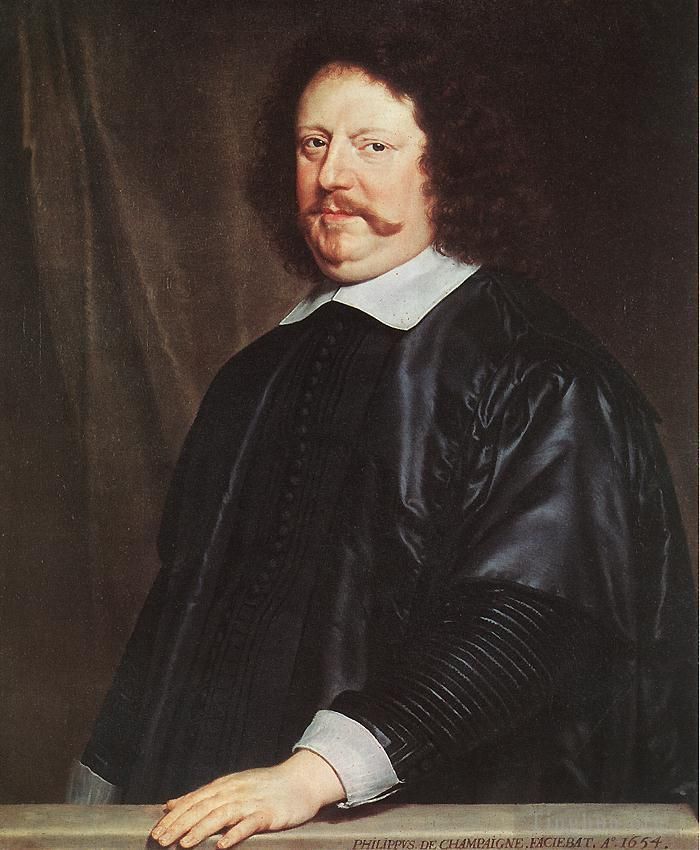 Philippe de Champaigne Peinture à l'huile - Portrait d'Henri Groulart