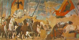 Piero della Francesca œuvres - Bataille entre Constantin et Maxence