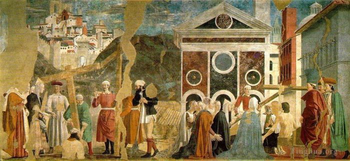 Piero della Francesca Types de peintures - Découverte et preuve de la vraie croix