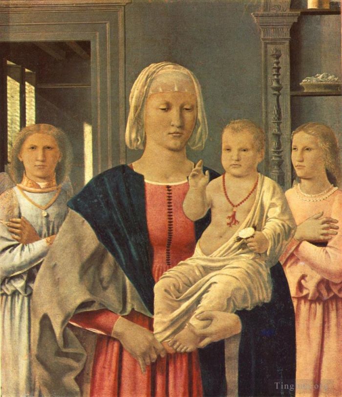Piero della Francesca Types de peintures - Madone de Senigallia