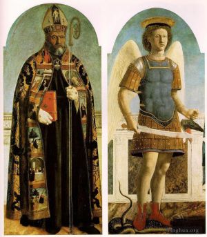 Piero della Francesca œuvres - Polyptyque de Saint Augustin
