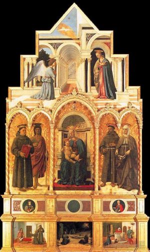 Piero della Francesca œuvres - Polyptyque de saint Antoine