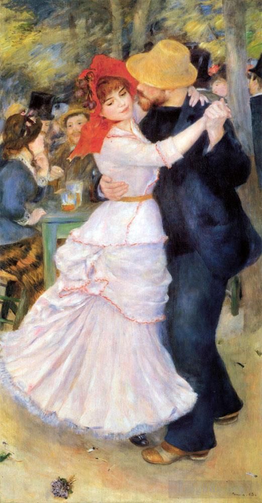 Pierre-Auguste Renoir Peinture à l'huile - Danse à Bougival