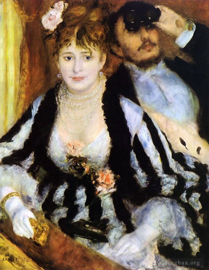 Pierre-Auguste Renoir Peinture à l'huile - La Loge