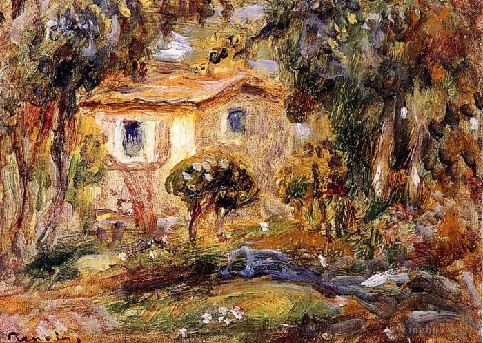 Pierre-Auguste Renoir Peinture à l'huile - Paysage