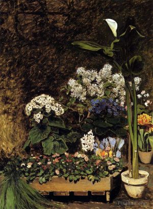 Pierre-Auguste Renoir œuvres - Fleurs de printemps mélangées
