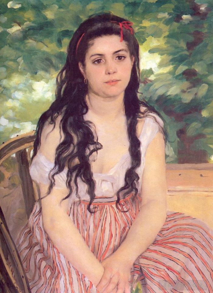Pierre-Auguste Renoir Peinture à l'huile - Etudier l'été