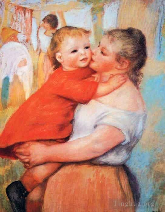 Pierre-Auguste Renoir Peinture à l'huile - Aline et Pierre